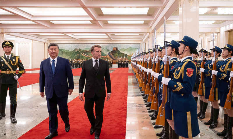 Macron urges Xi to help correct 'unsustainable' global trade imbalances